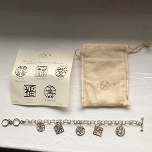Lenox Sterling Silver Good Fortune Bracelet